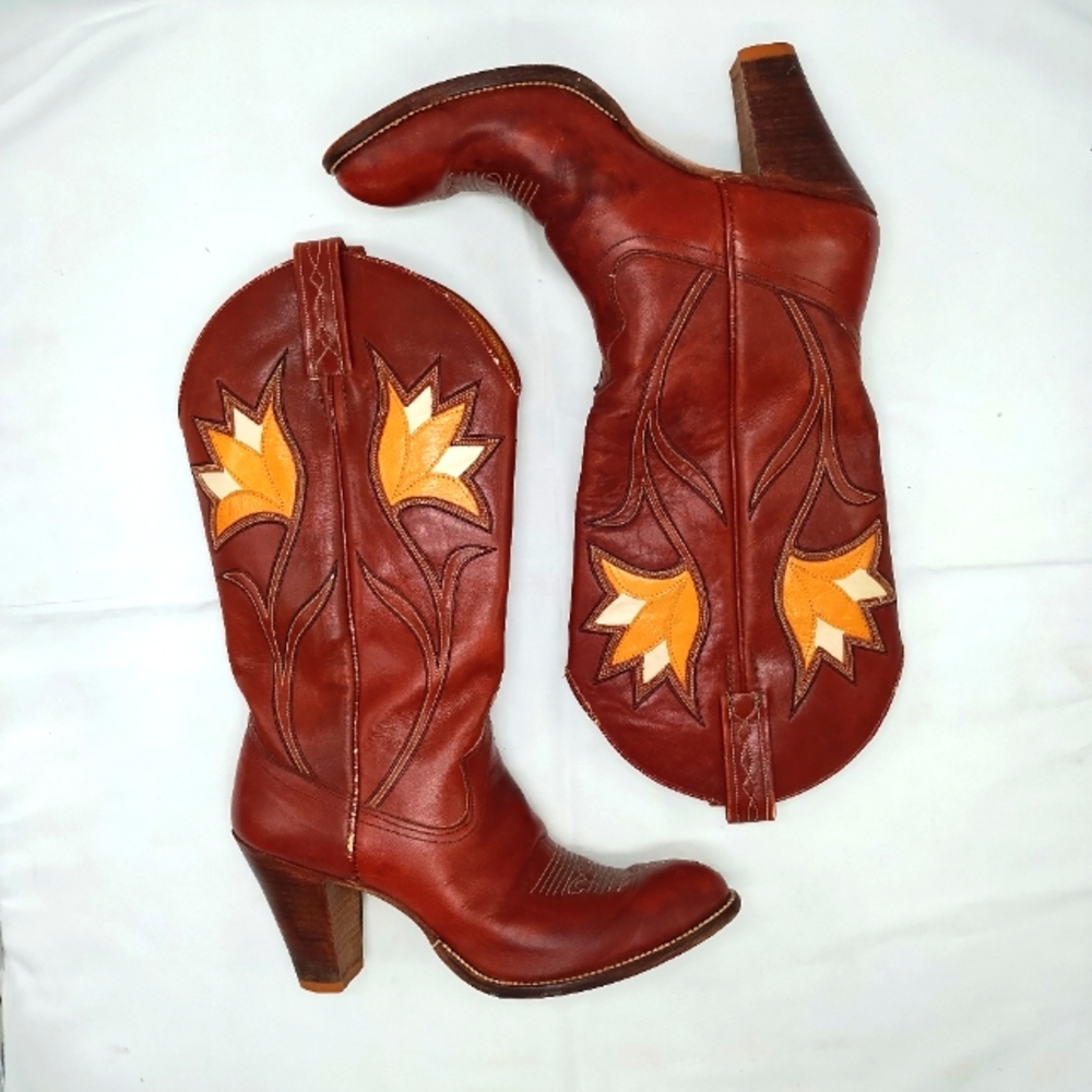 Women's Dan Post Cowboy Boots Size 7N